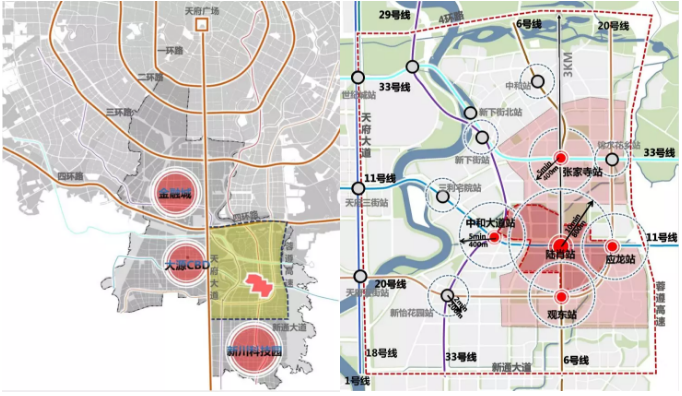 成都高新中和片区将添新地标