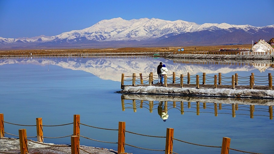 青海,青海湖,茶卡盐湖,鄂陵湖,湿地,茶卡盐湖景区