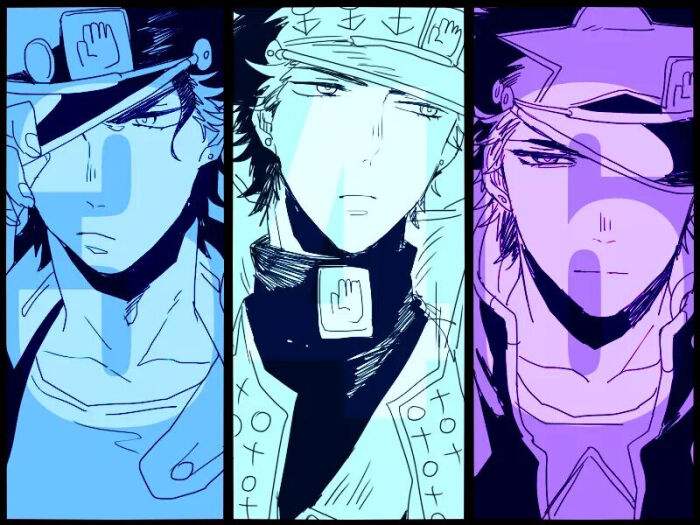 jojo,jojo的奇妙冒险,白金之星,空条承太郎,sj依尘