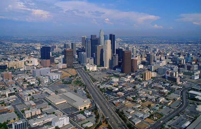 美国第二大城市,美国洛杉矶,洛杉矶城市风景,洛杉矶没有高楼,洛杉矶