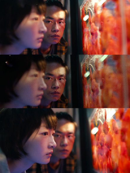 7月2日,周冬雨,易烊千玺主演的电影《少年的你》韩国版新海报最新释