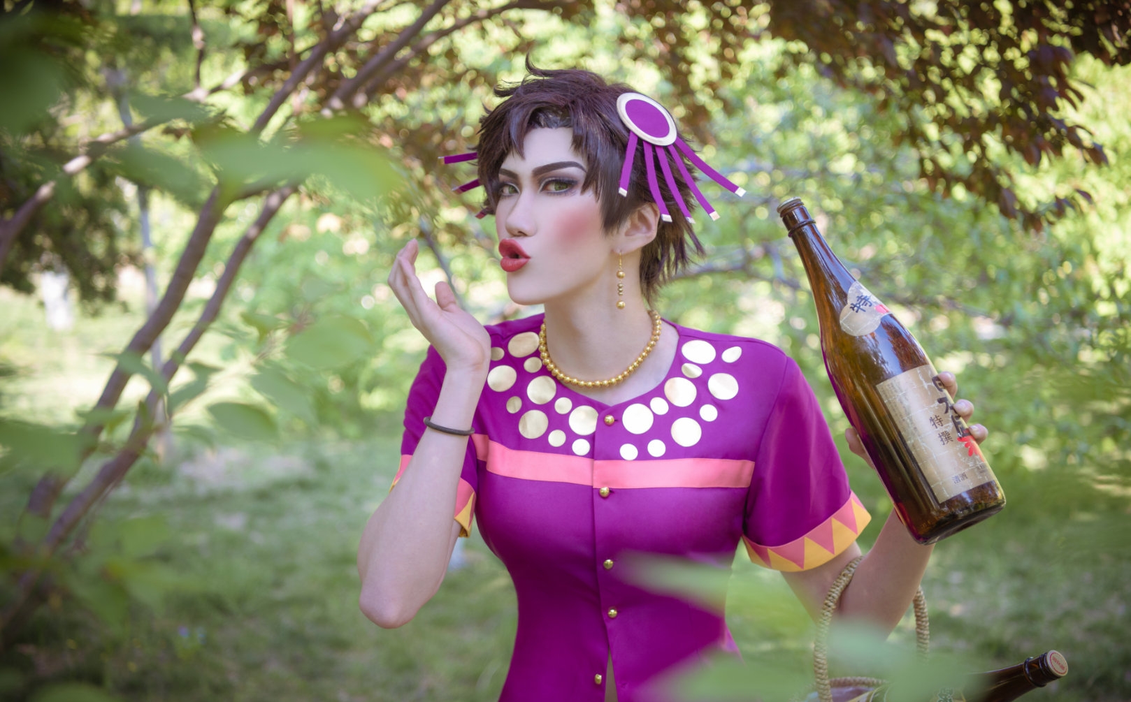 cos,jojo,龙舌兰姑娘,女装大佬,cosplay