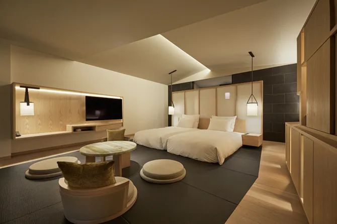 fendi 御用设计师设计的日式酒店,简单而不失奢华