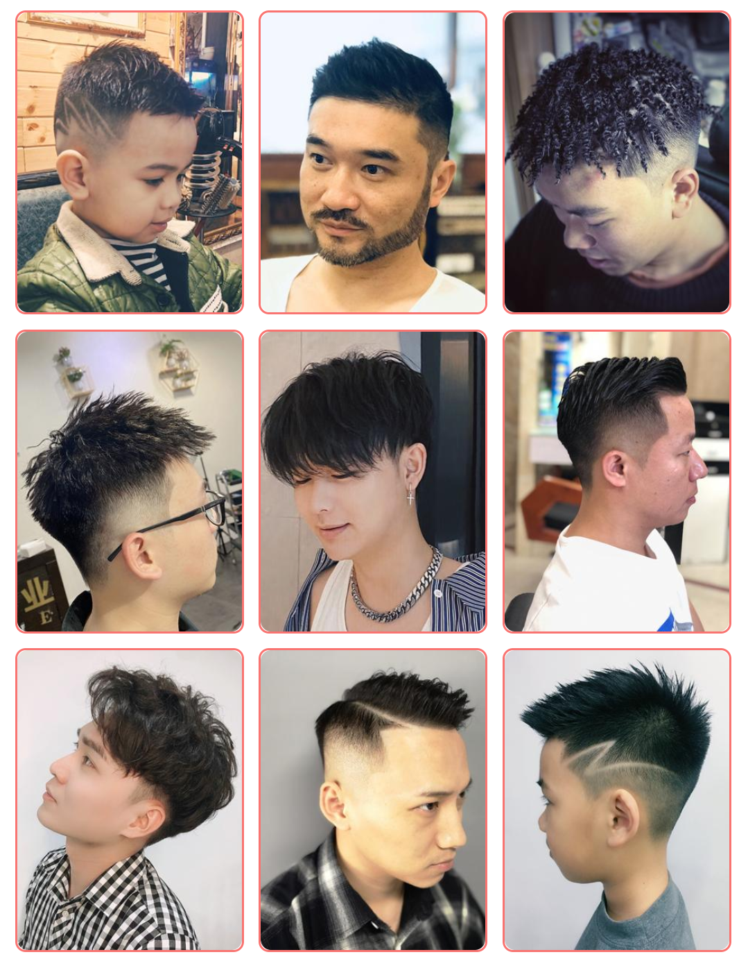 那么今天就为大家送上最适合中国男士的发型图集一大波,总有一款你