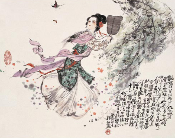 【红楼图锦】韩敏:金陵十二钗图
