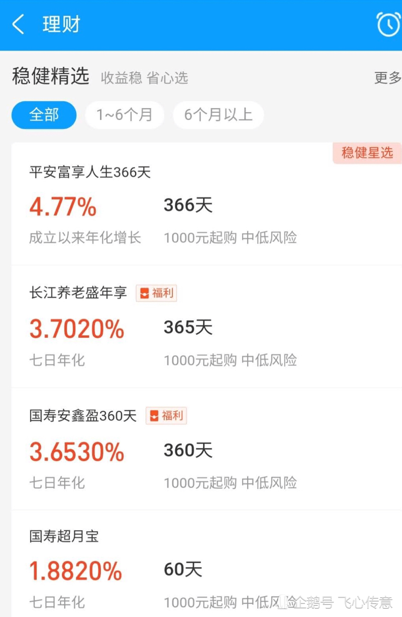 可以选择支付宝里的【定期】理财,定期理财产品的收益率一般都比较高