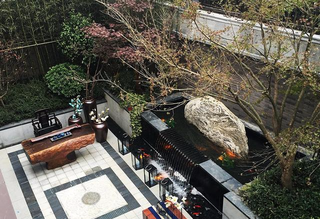 新中式"花园庭院"-豪宅自建房别墅农村乡村庭院子私家