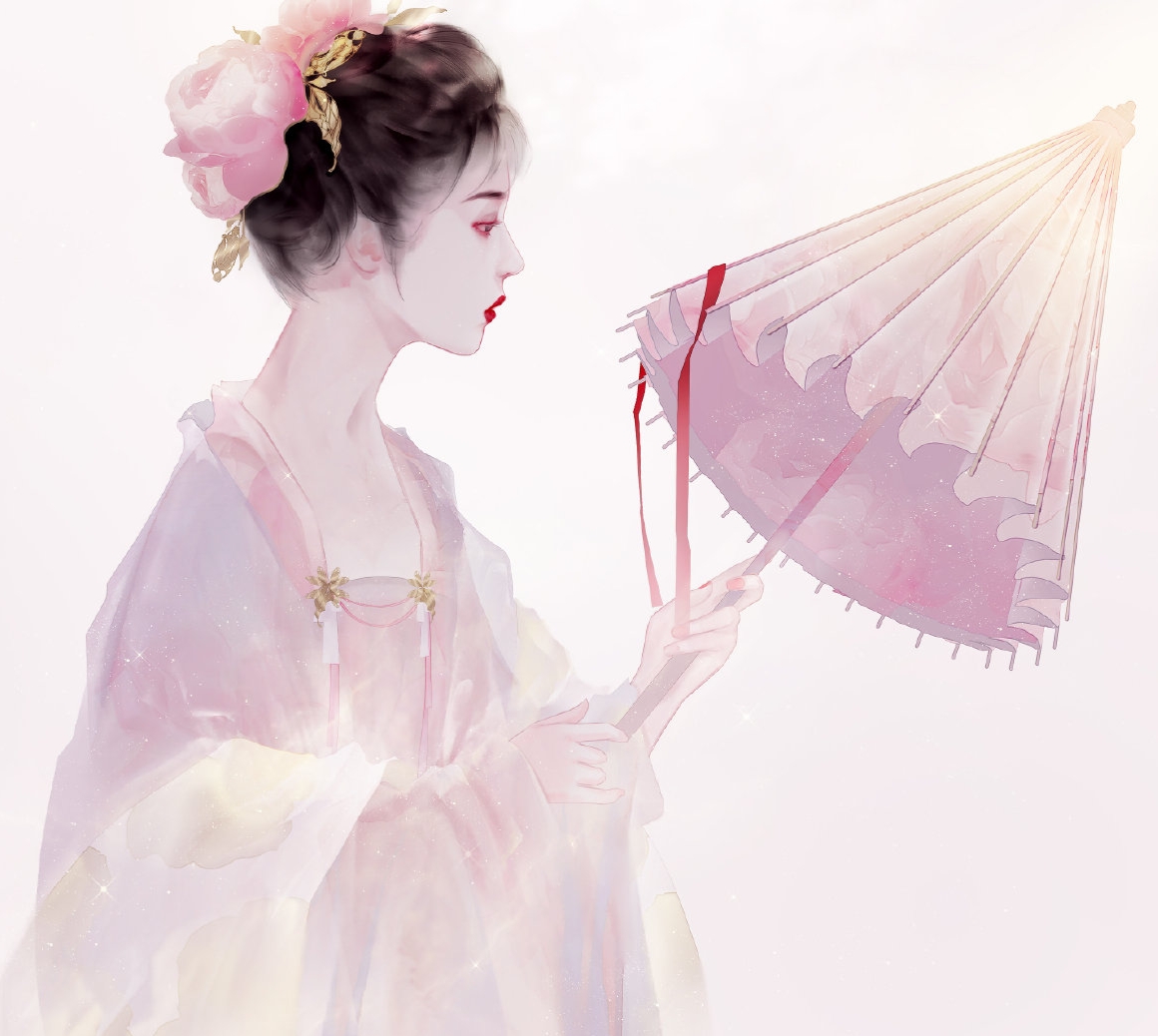 一组多风格的绝美动漫女生头像
