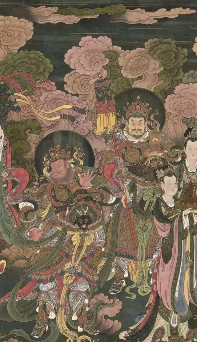 尚泰安 法海寺壁画作品临摹展