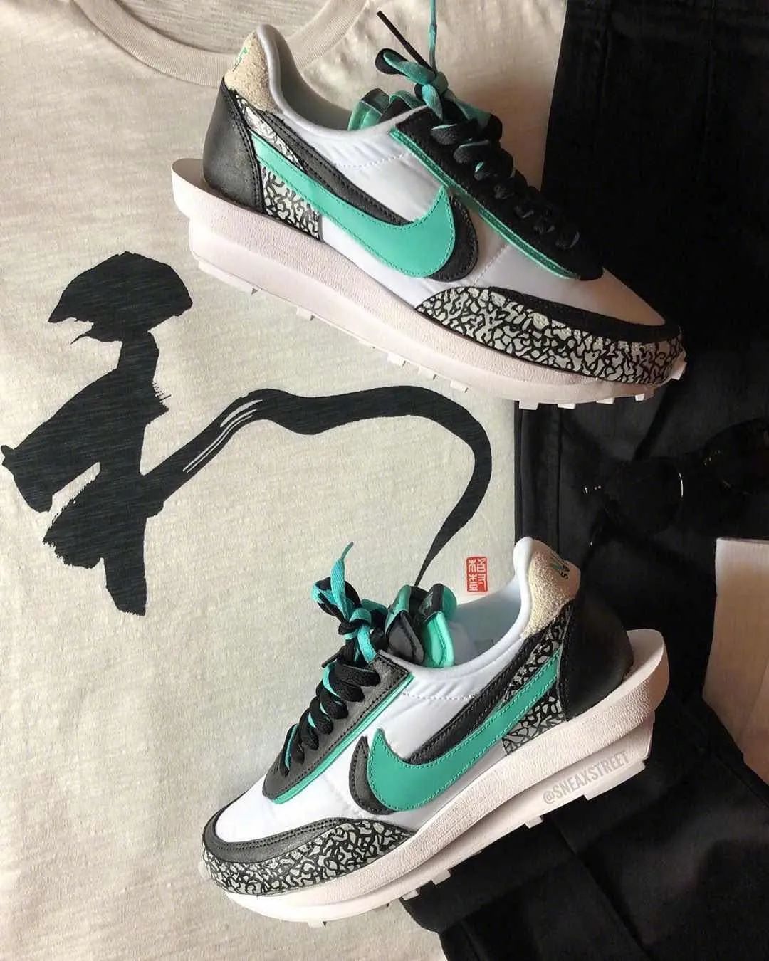 sacai,nike,配色