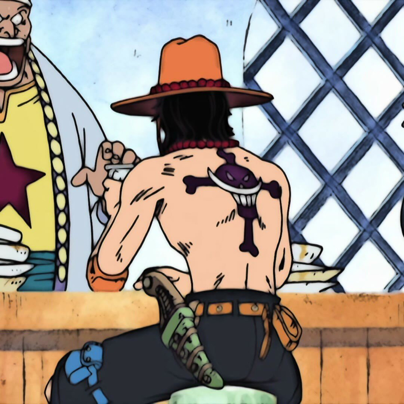 动漫男头 海贼王 艾斯 人的梦想永远不会结束