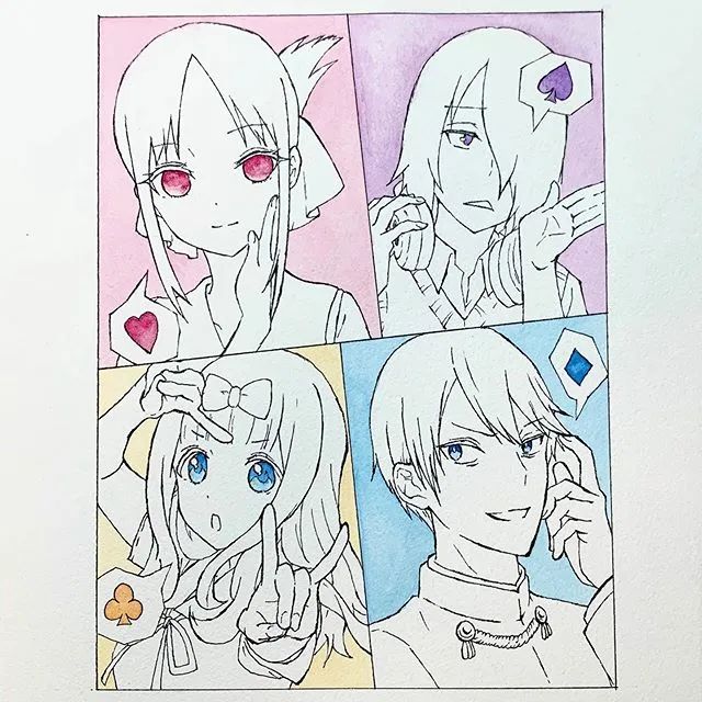 【水彩插画】古风动漫人物上色这个画风太好看了
