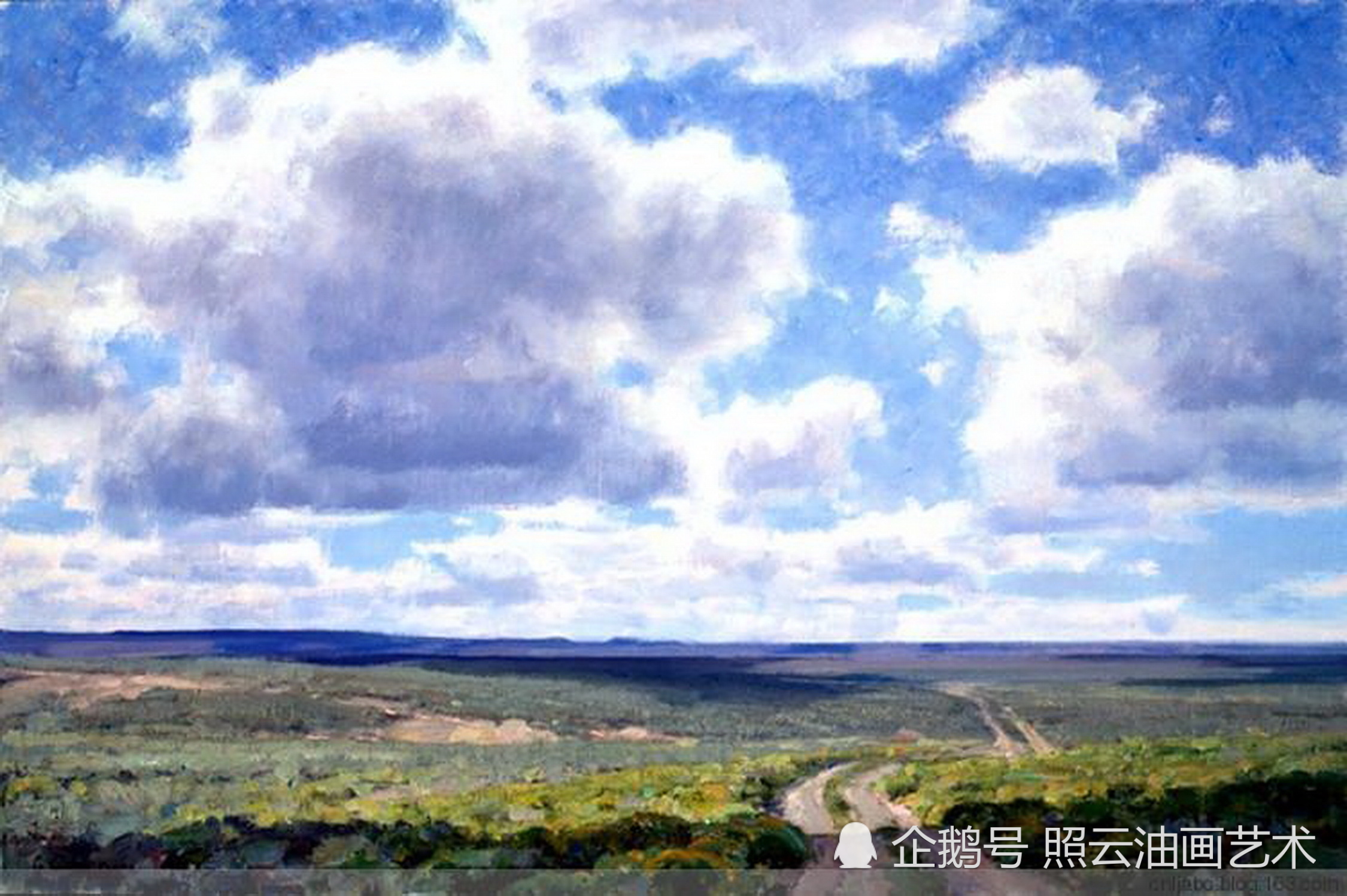 唯美油画风景——画家克莱德