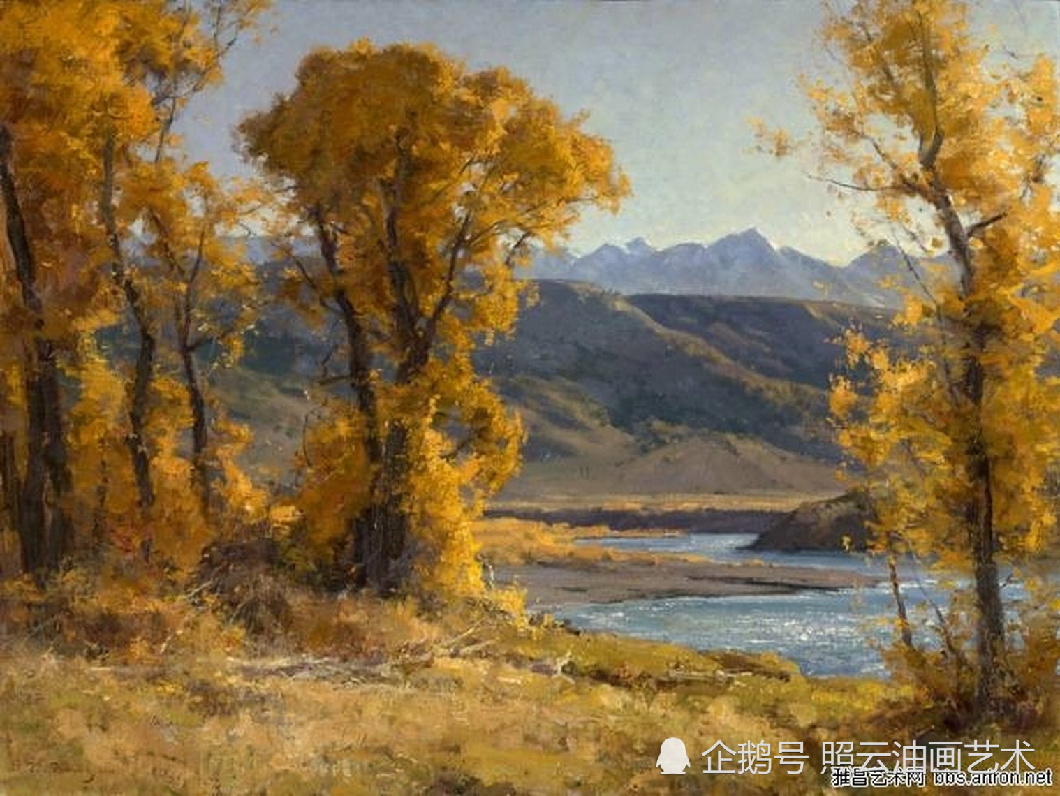 唯美油画风景——画家克莱德