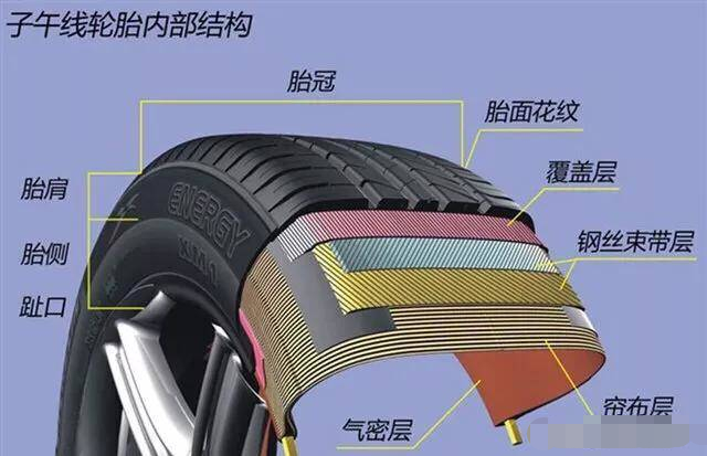 轮胎的内部结构