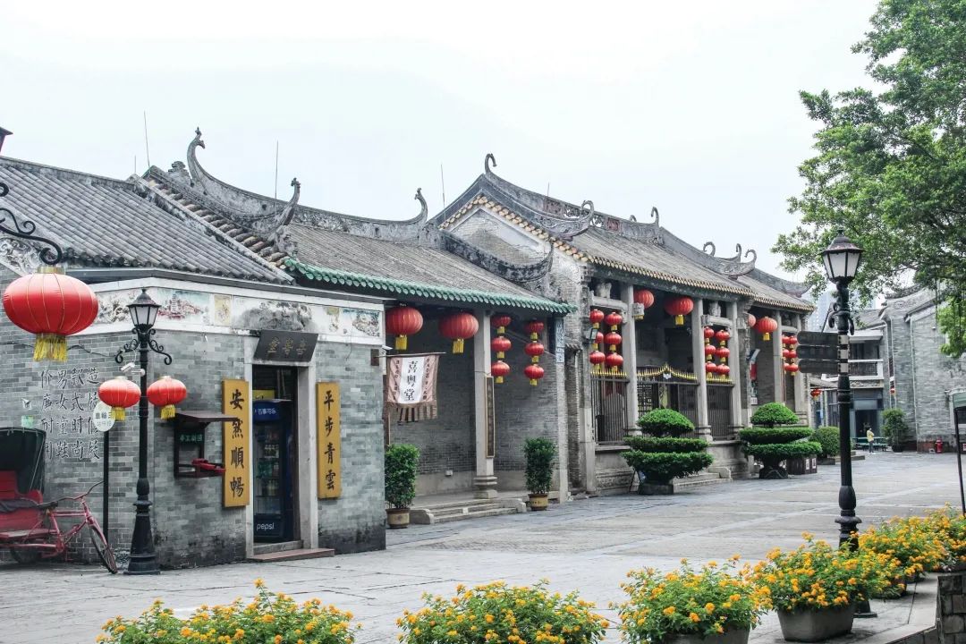 番禺区,古建筑群,沙湾古镇,练溪村,九成