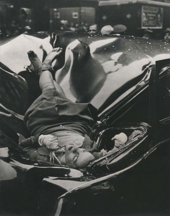 盘点18张珍贵历史照片,1947年女子跳楼自杀,为"最美丽