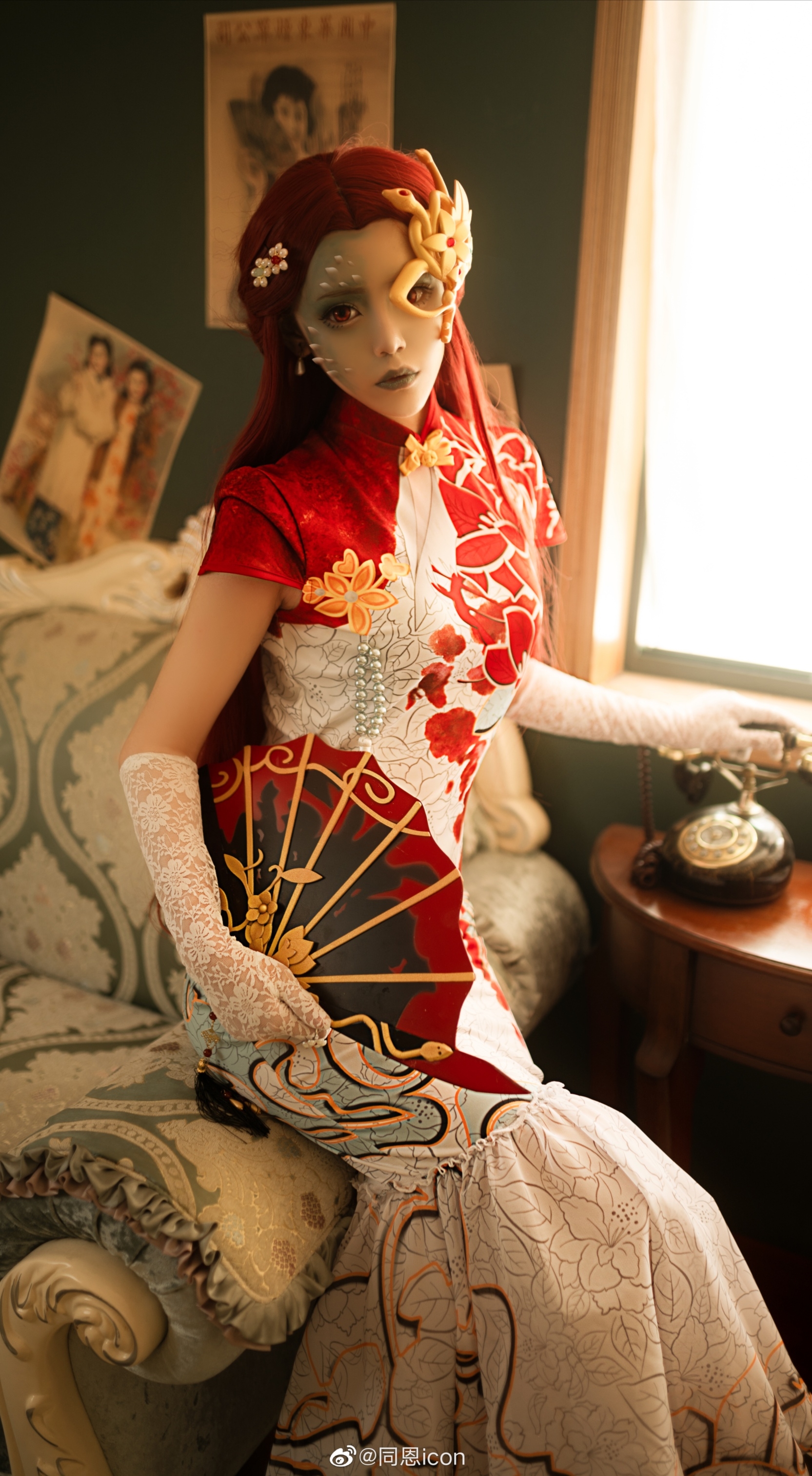 第五人格,红蝶十三娘cosplay