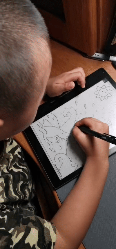 最后,来段动图,给宝爸宝妈们感受一下数字学习的新体验.