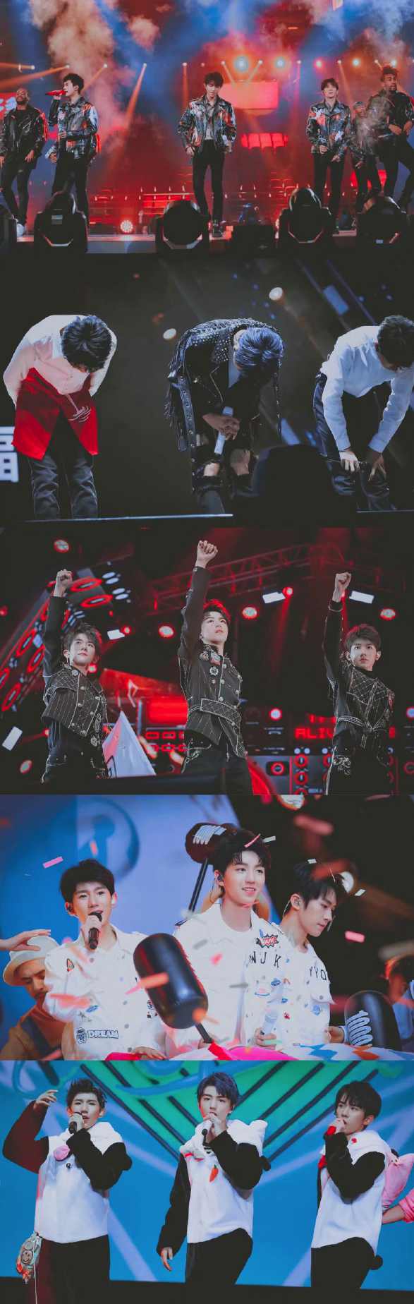 tfboys七周年合体唱功大比拼,粉丝:我们的征途是星辰