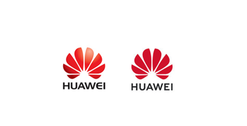华为logo"3次"转变,中国红却一直不变,这背后的含义你