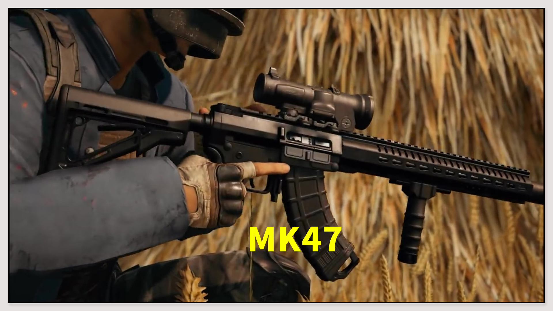 其次是mk47.