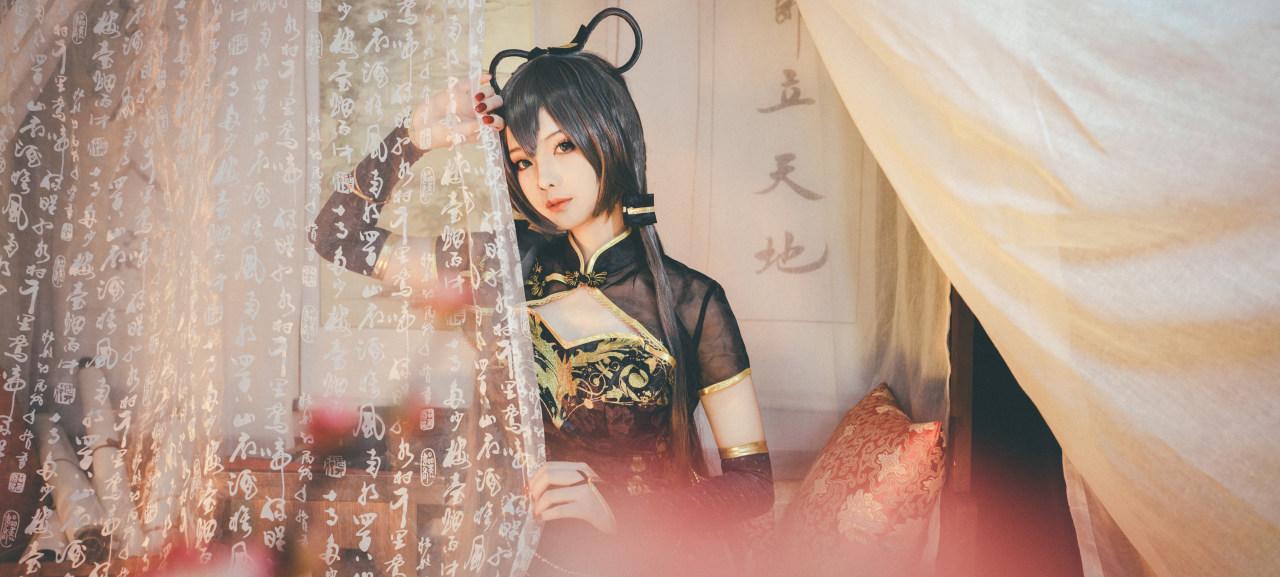 洛天依金丝雀cosplay