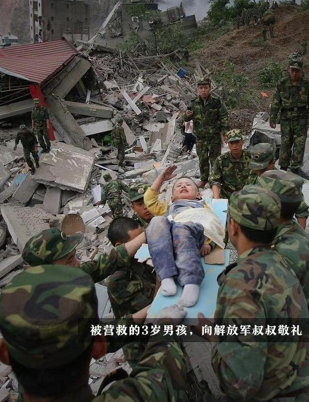 汶川地震,"敬礼娃娃"感动中国,如今少年长成,他却不幸