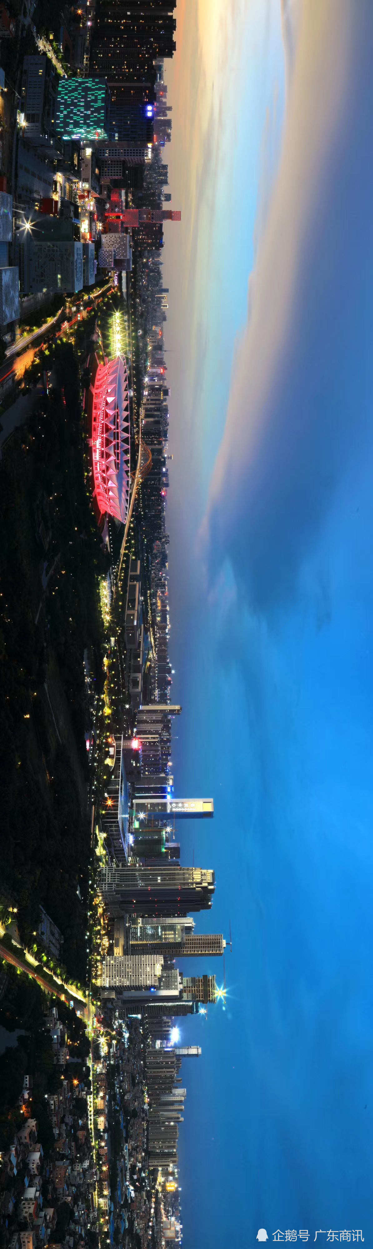 精彩分享,佛山新城夜景,让人感动的美