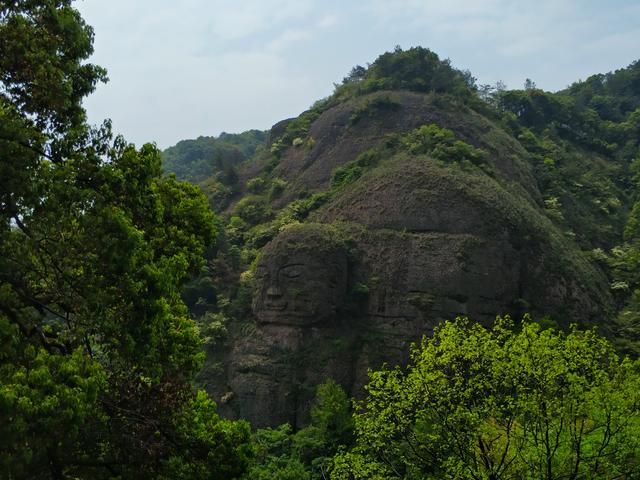 浙江诸暨,斗岩风景区,丹霞地貌,大佛,白鲎仙翁