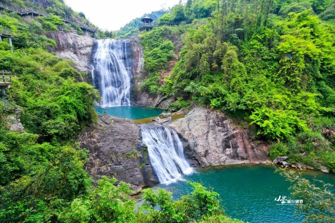 瀑布,温州,大龙湫,雁荡山,温州市区,雨季