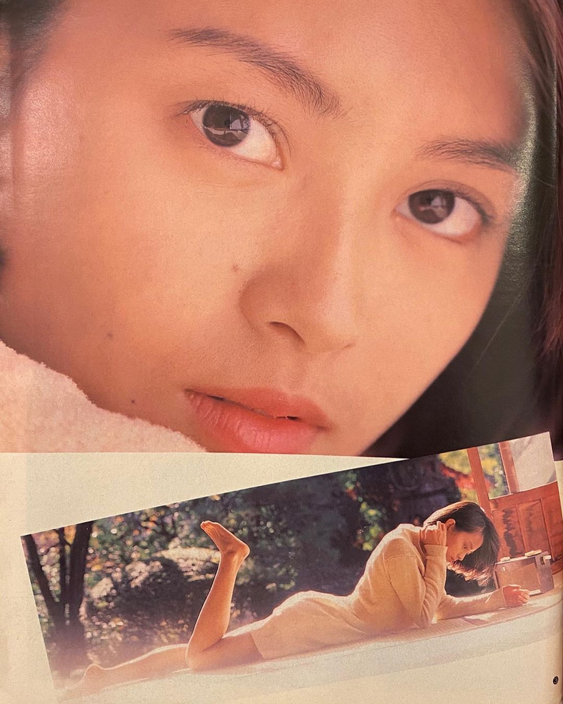 【多图】梁咏琪24年前日本杂志写真曝光 画面太美!
