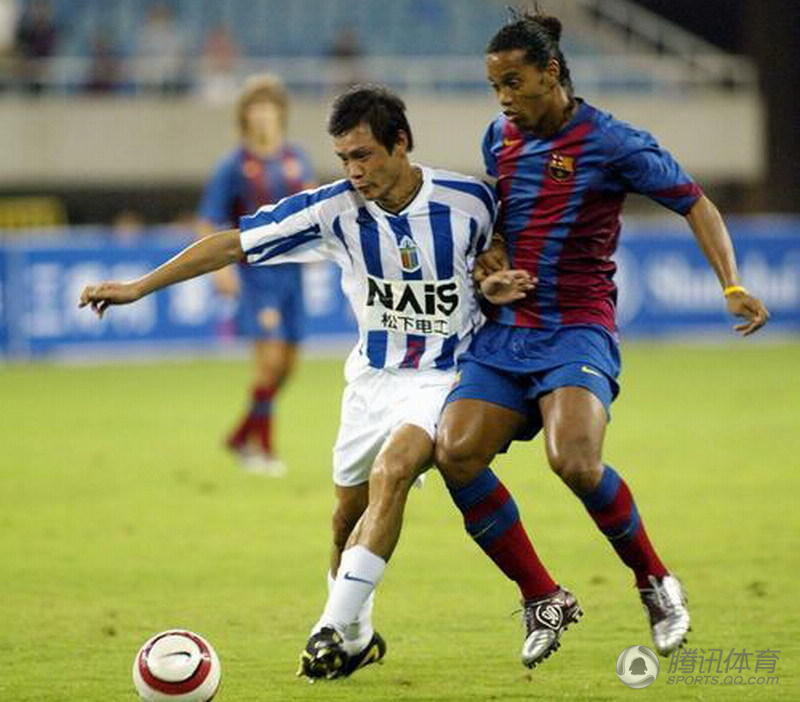 巴萨5战中国球队24-0 国安两次被虐