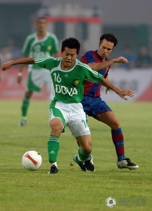 巴萨5战中国球队24-0 国安两次被虐_腾讯体育