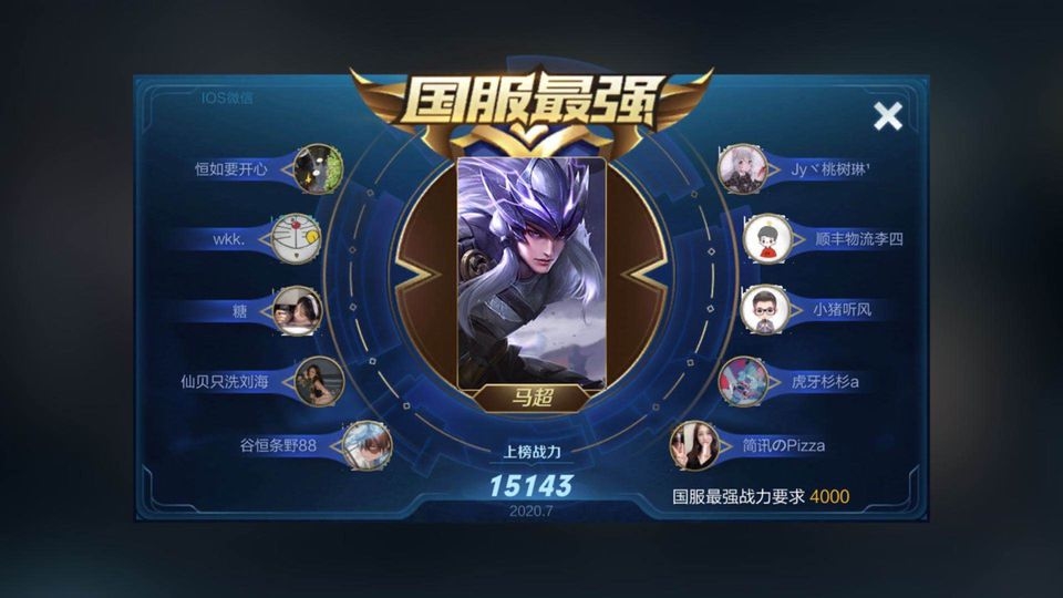王者荣耀s19国服战力最强英雄:射手孙尚香,百里玄策成