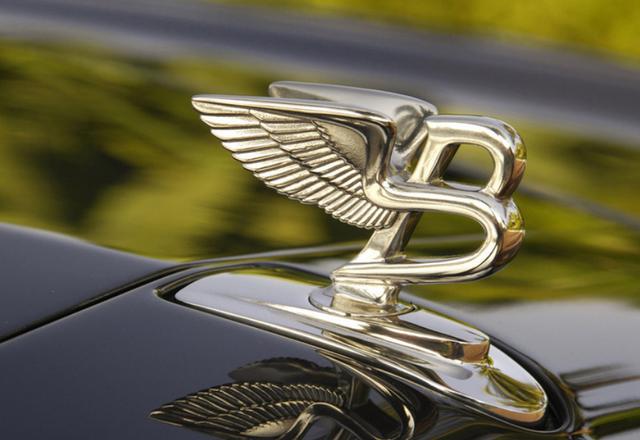 令宾利汽车具有帝王般的尊贵气质,标志中的字母"b"又起到纪念设计者的
