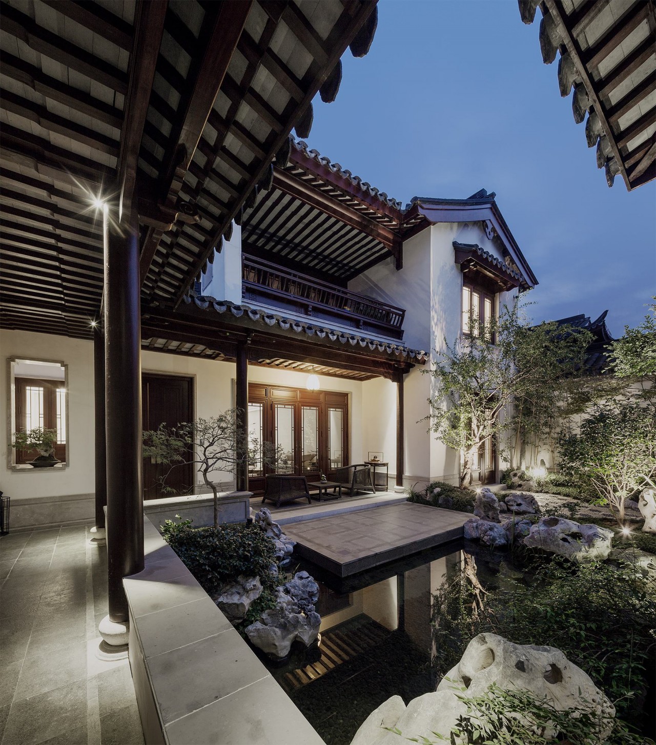 中国园林,中式庭院,院落