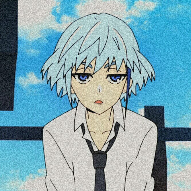 动漫头像 神之塔 蓝发美人 优质