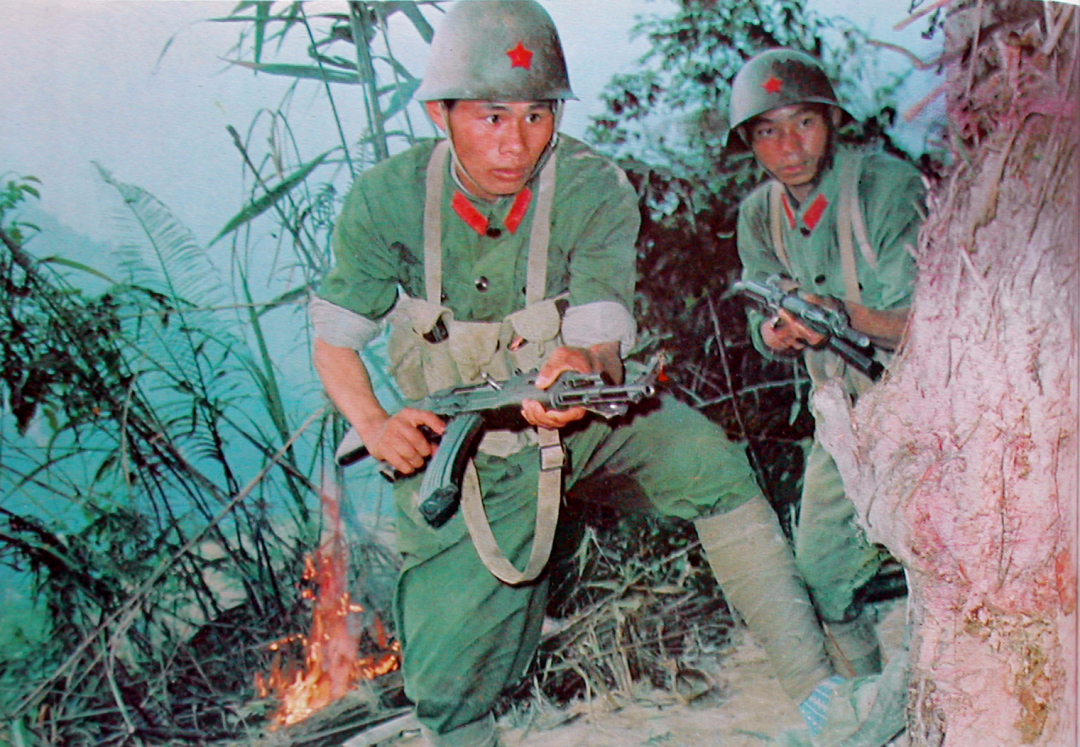 在上个世纪70年代末越南经苏联的教唆,在我国云南和广西的中越边境