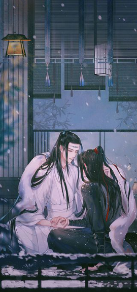 古风,美男,天官赐福,魔道祖师,全面屏壁纸
