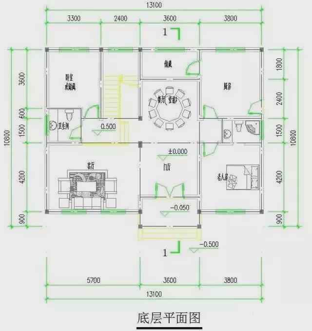 户型,别墅,建筑面积,农村自建房,自建房,平面图