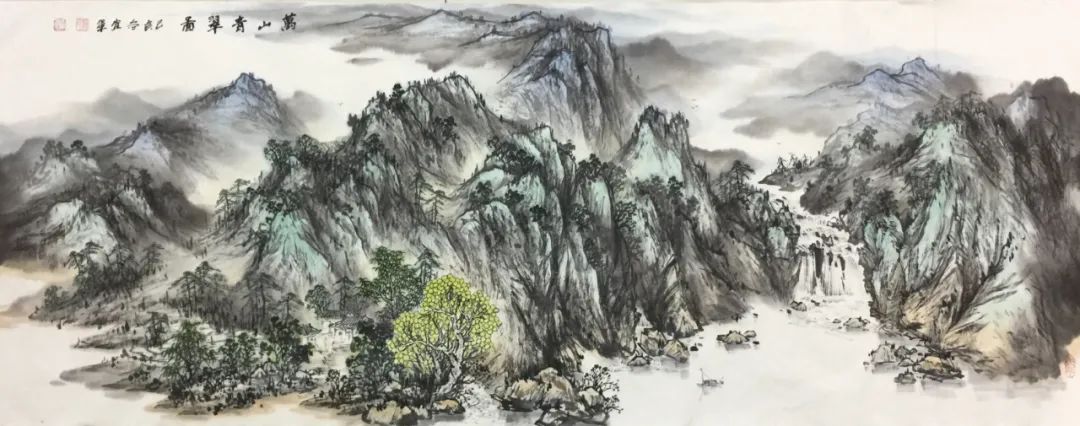 刘宜军,山水画,西安美术学院