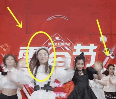 硬糖少女再跳成团舞希林娜依高表情自信张艺凡却跟不上节奏