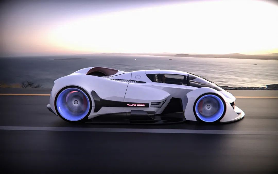 面向未来的酷炫炸裂概念车设计