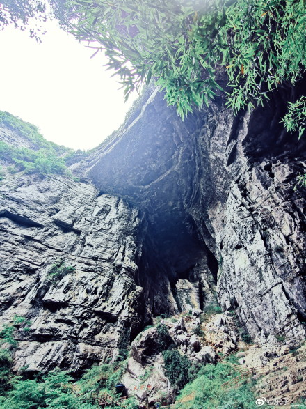 重庆武隆美景美图集锦系列——武隆天坑的天然之美