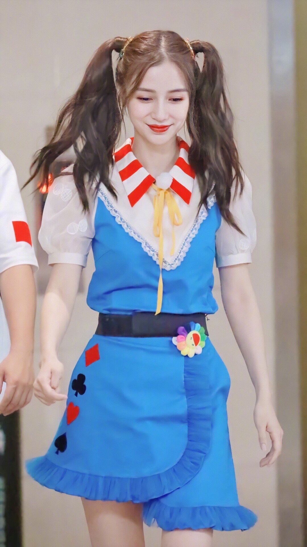 杨幂,杨颖,奔跑吧,双马尾
