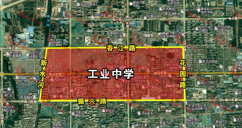 聊城城区2020年中小学招生划片地图版来了,家长们快收藏!