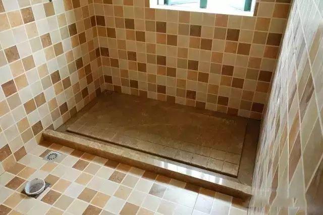 淋浴间石材挡水条的样式及做法