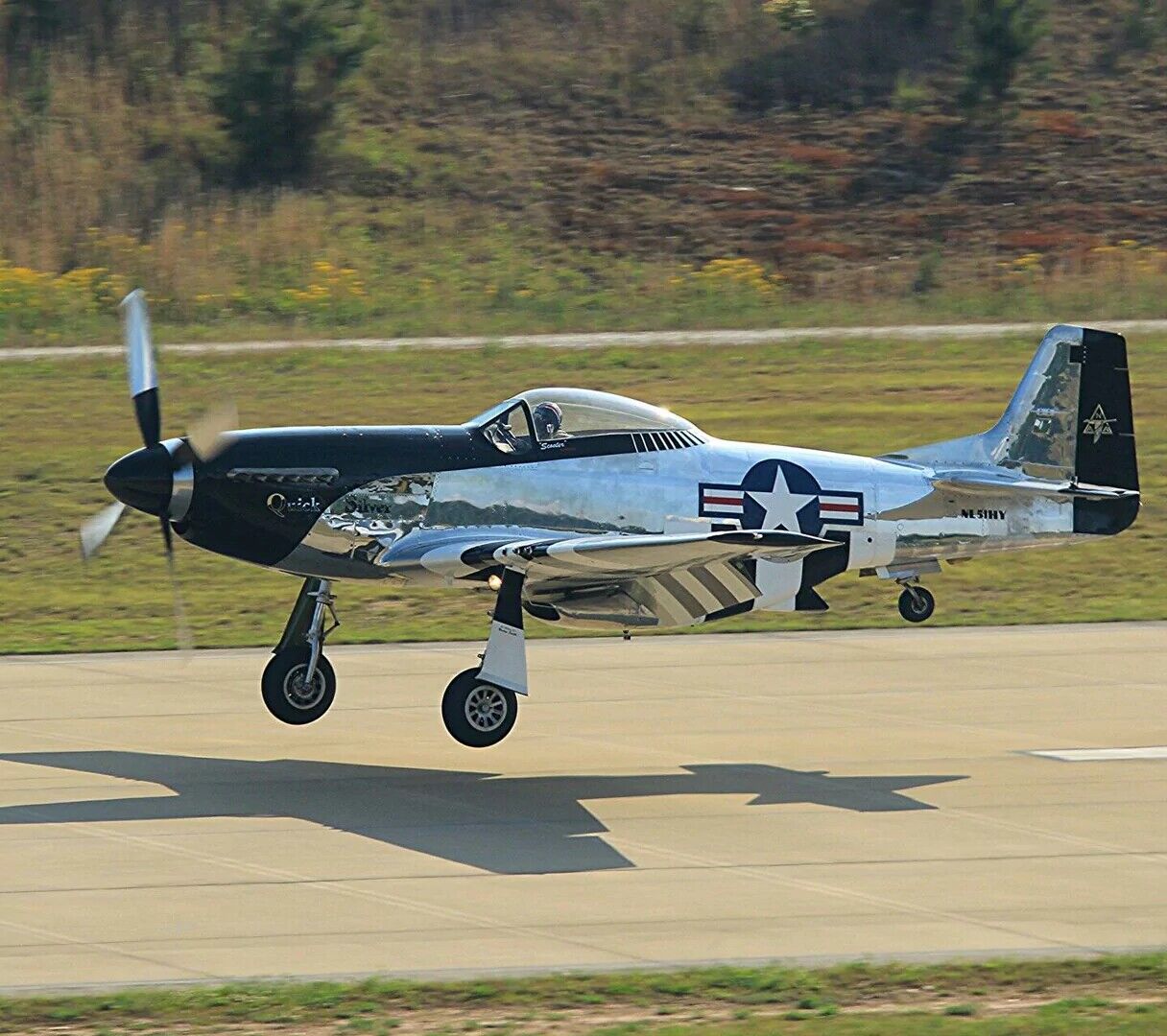 精选美图:p-51"野马"战斗机