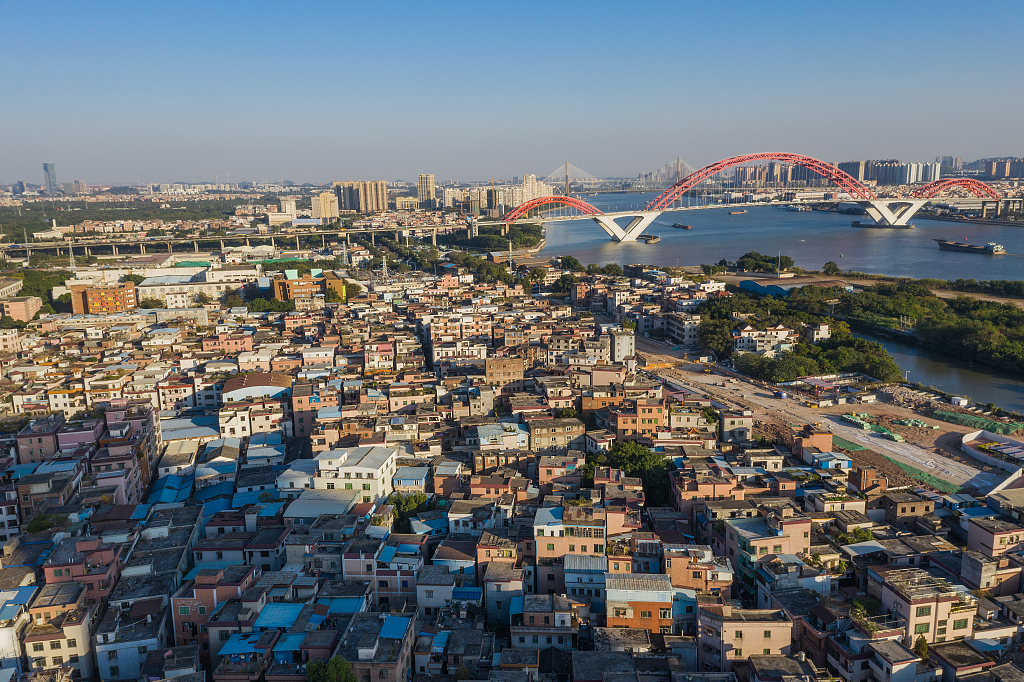 广州城中村,广州沥滘村,城中村改造